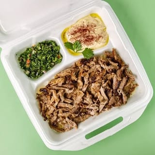 Beef Shawarma Platter