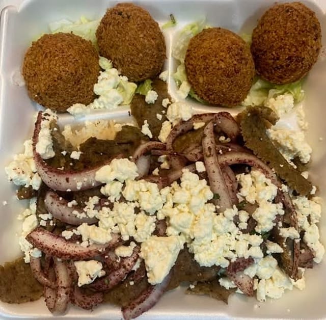 Lamb Gyro Platter.