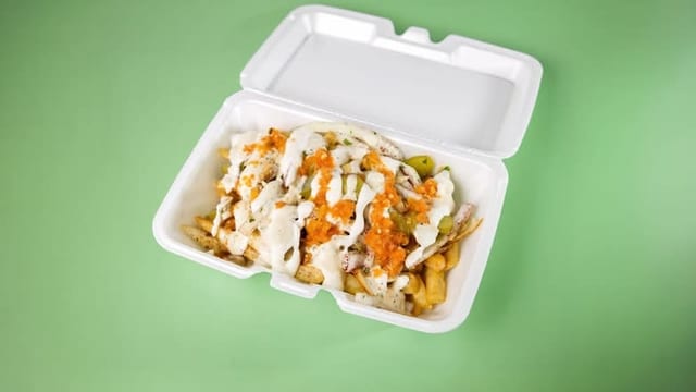 Loaded Shawarma Fries.